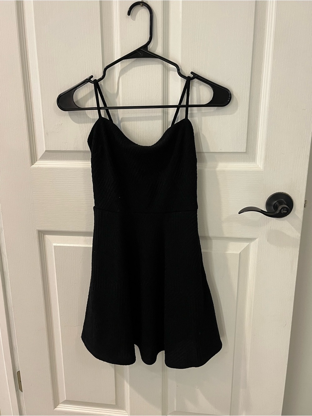 Windsor Black Spaghetti Strap Dress